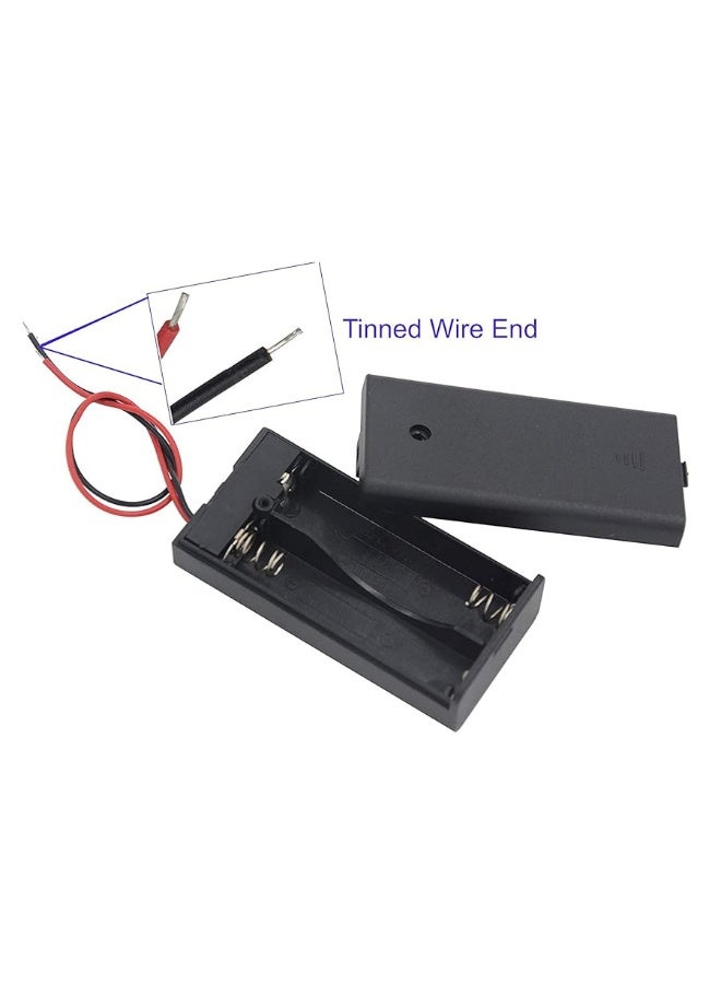 Flever DIY House Accessory for Dollhouse Miniature3 PCS AA Battery Packs with 6 PCS LED Light Wires - Image 3