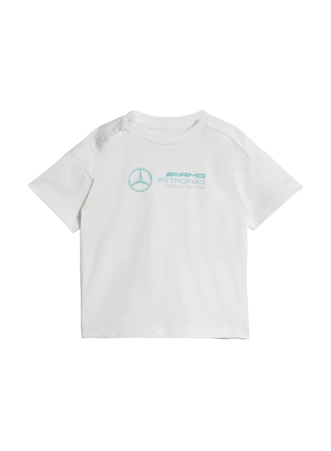 Adidas Adidas Mer Dna Bbyjgss White Youth/Baby Jogger Suits For Kids