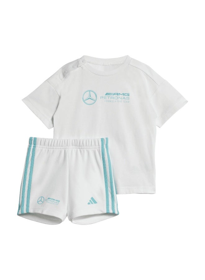 Adidas Mer Dna Bbyjgss White Motorsport Suits For Infant 0M  - Image 1