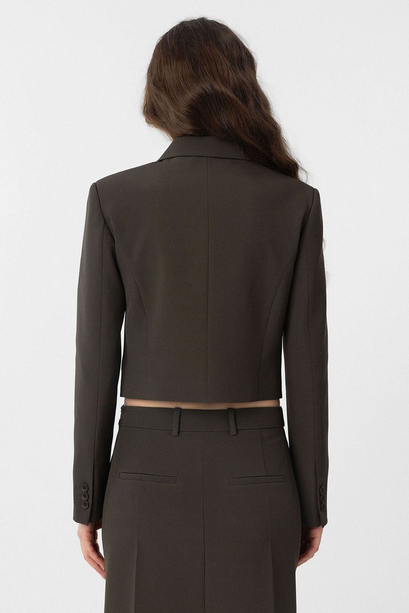 Antioch Crop Women's Blazer Jacket - Image 4