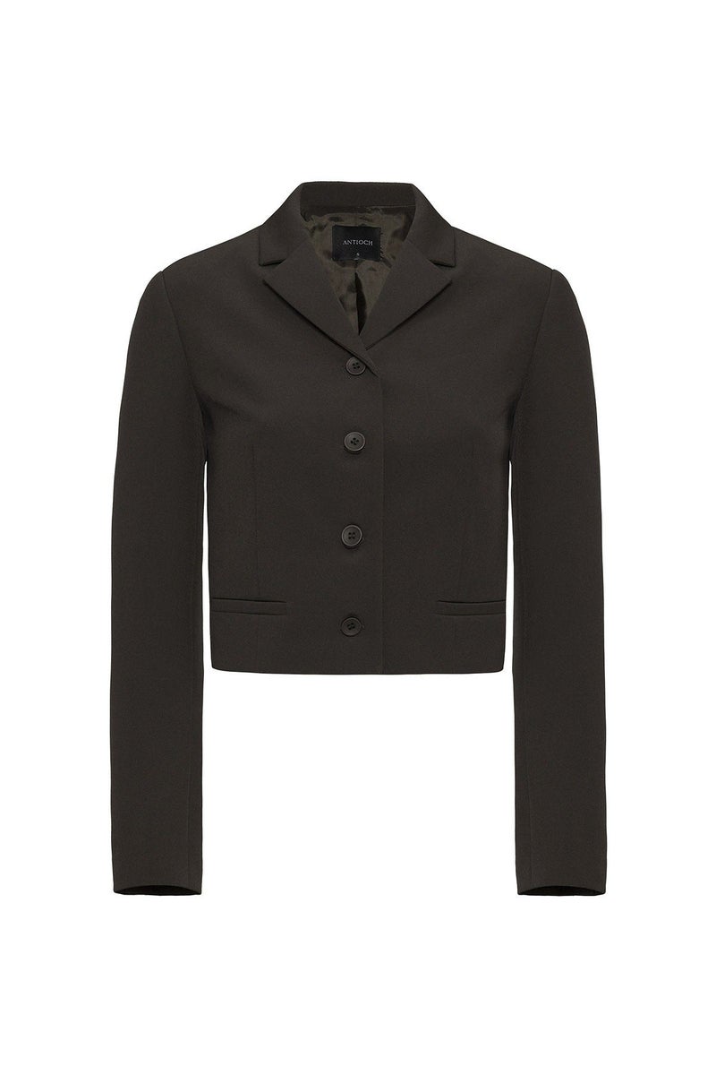 Antioch Crop Women's Blazer Jacket - Image 5