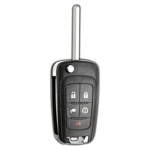 KeylessOption Key Fob Replacement for 2011 2012 2013 2014 2015 Chevrolet Volt Proximity Keyless Remote Control, 5-Button OHT05918179 - Image 1