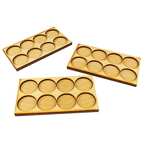 LITKO Ring War Unit Tray for 25mm Circle Bases, Compatible with War of The Ring (3) - Image 1