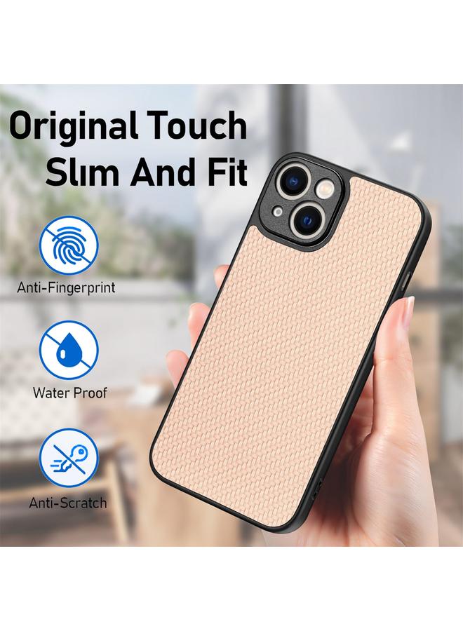 Zaboon Case For iPhone 13 Pro Carbon Fiber Texture Leather Back Cover Phone Case - Image 5