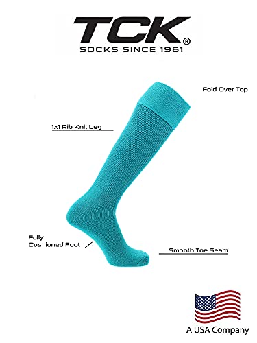 TCK Soccer Socks Multisport Tube MS (Marlin Teal, Small) - Image 3