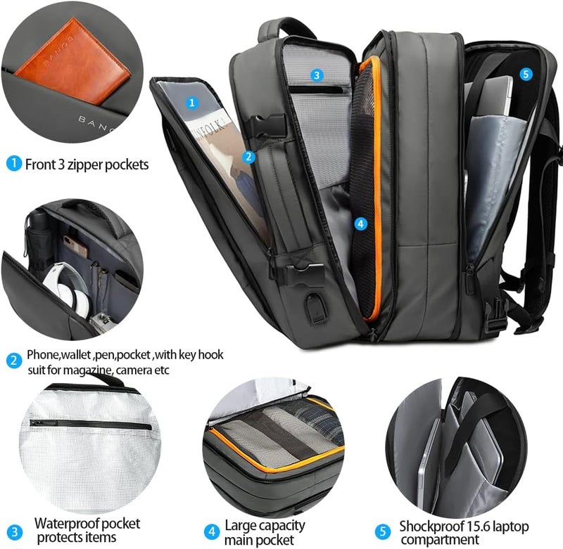 BANGE Backpack Unisex 1908 (1 included) - Image 2