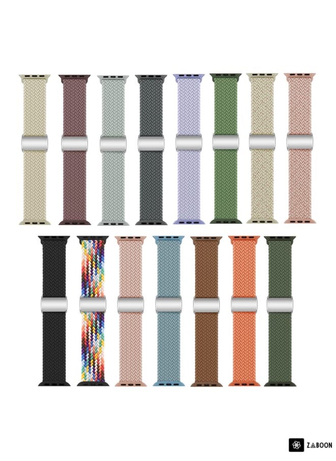 Generic - Apple Watch SE 40mm Nylon Loop Magnetic Buckle Watch Band - Image 1