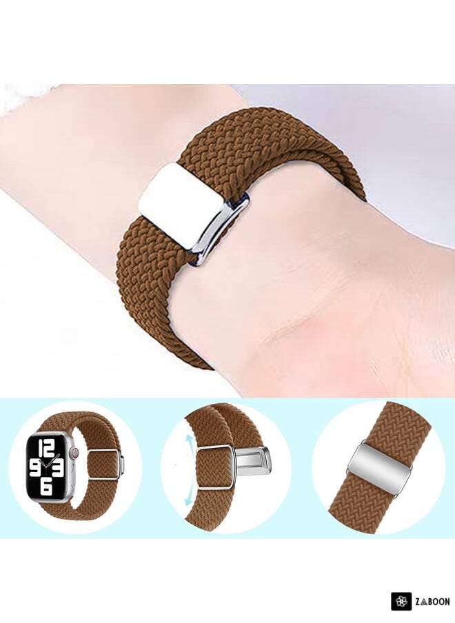 Generic - Apple Watch SE 40mm Nylon Loop Magnetic Buckle Watch Band - Image 1