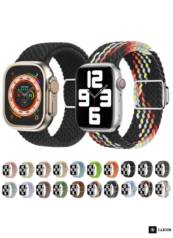 Generic - Apple Watch SE 40mm Nylon Loop Magnetic Buckle Watch Band - Image 1