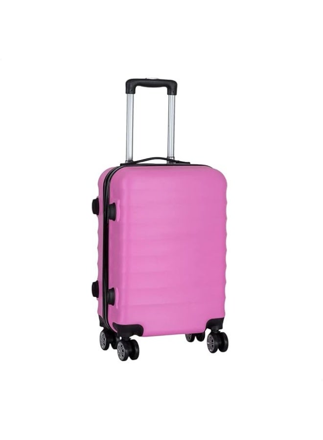 Carry-On Travel Suitcase 20 Inch with Wheels, Hard Shell ABS Luggage, Lightweight Cabin Trolley for Easy Travel - Image 1