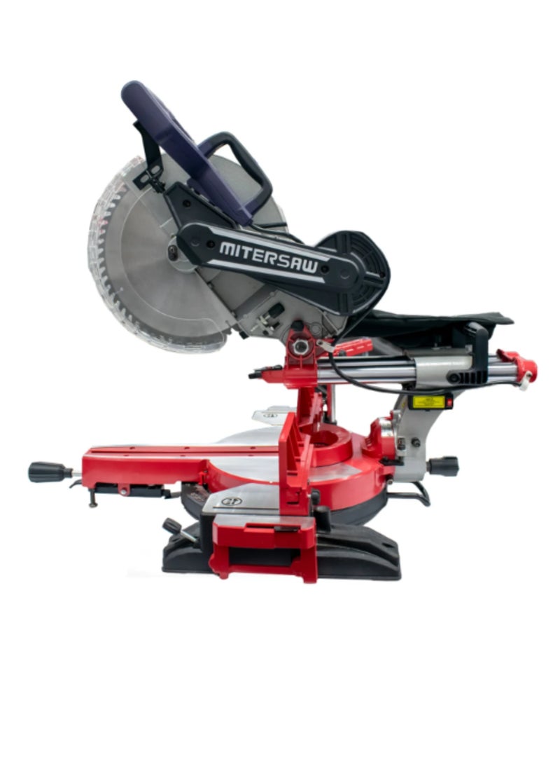 makute 12 inches  Miter Saw with 2000W 4500rpm 305mm Disk Size for Cutting Both Wood and Metals Such as Iron  Aluminum and More (MS121-305 )  - Image 2