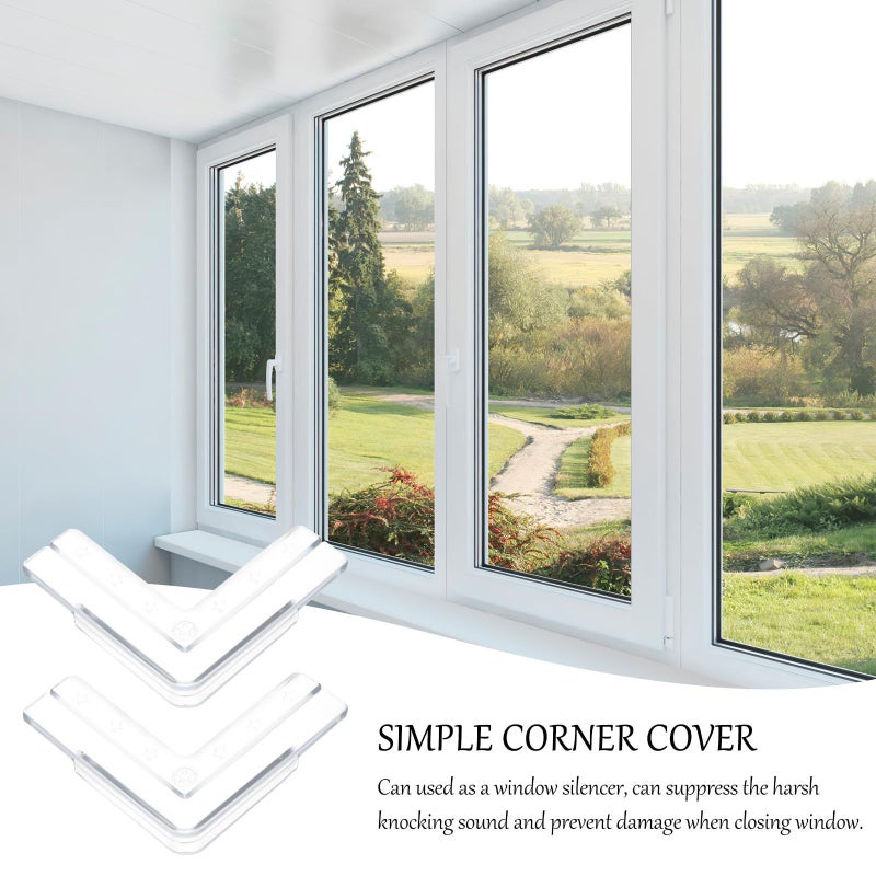 PVC Window Corner Guards 12 Pack Safety Edges for Aluminum Frames - Image 4