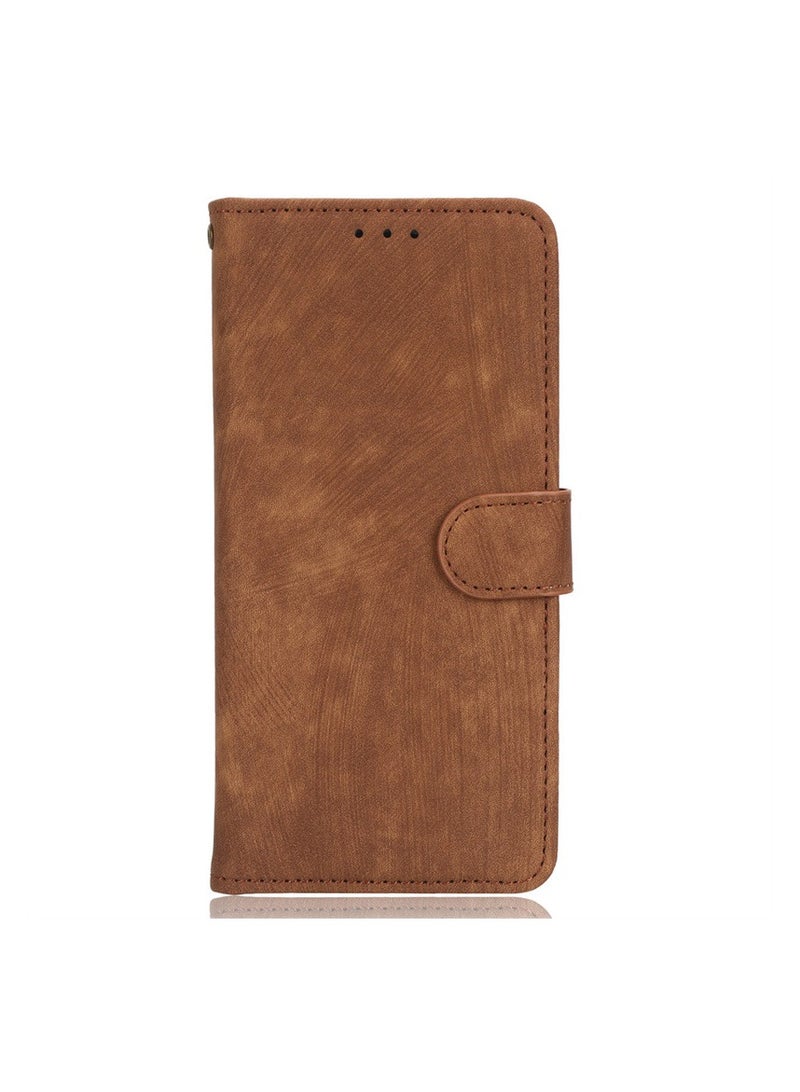 غلاف واقي على شكل محفظة لهاتف Tecno Spark Go 2 - مع حامل بطاقات، حماية من RFID، وغطاء من الجلد الصناعي (PU) متحرك (فليب)