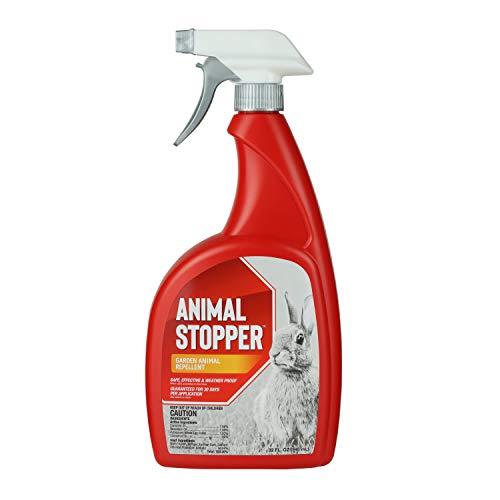 Deer Stopper Animal Stopper Liquid Animal Stopper Repellent All Natural Effective All Year Round Safe for People and Pets No Harsh Chemicals Garden Animal Repellent Ready to Use - 32 oz Trigger - Image 1