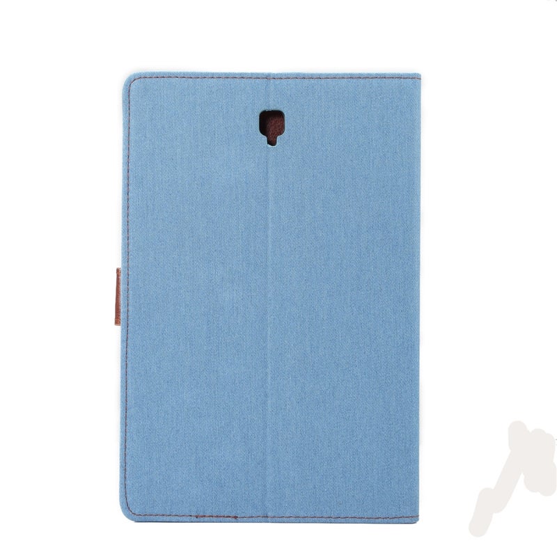 Dibase Denim Texture Horizontal Flip Pu Leather Case For Galaxy Tab S4 10.5 / T830, With Holder & Card Slot (Blue) - Image 3