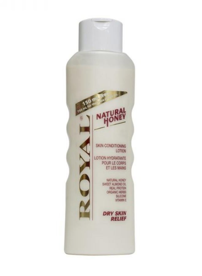 رويال لوشن الجسم بالعسل الطبيعي 750 مل