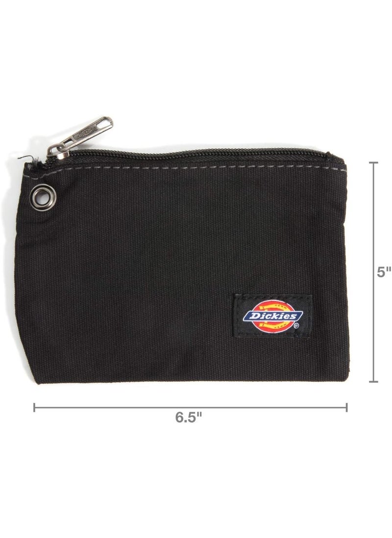 Dickies Dickies Set of 3 Small Canvas Utility Pouches Zippered for Organizing Small Tools and Fasteners GreyTanBlack  - Image 4