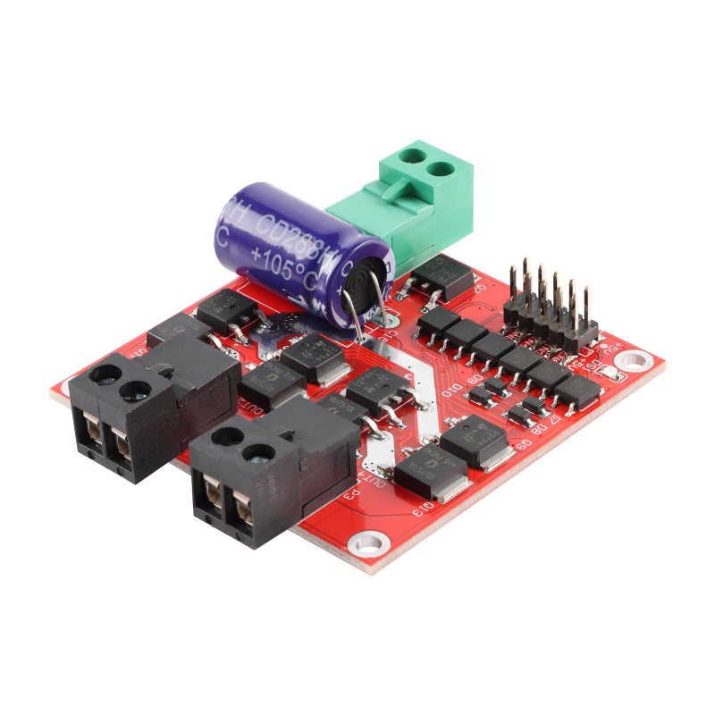 EC Buying DC Motor Driver L298 7A 160W Dual H Bridge Motor Speed Controller DC 65V27V PWM Motor Regulator Board 12V 24V Electric Motor Control Module Industrial with Optocoupler Isolation