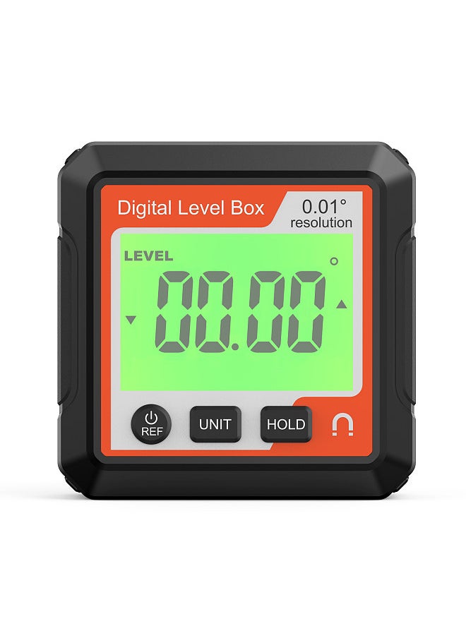 Generic Digital Level Angle Gauge Meter Electronic Protractor Inclinometer With Magnetic Base LCD Precision Level Box Angle Finder Gauge  - Image 2