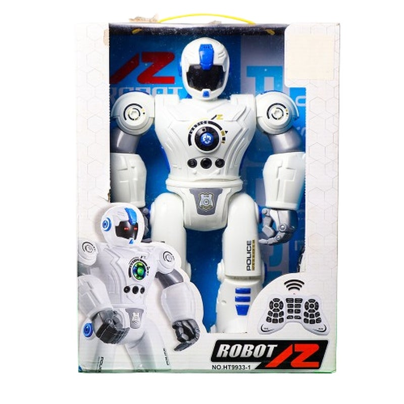 Intelligent Programmable Police Robot with Remote Control - HT9933-1 - Image 2