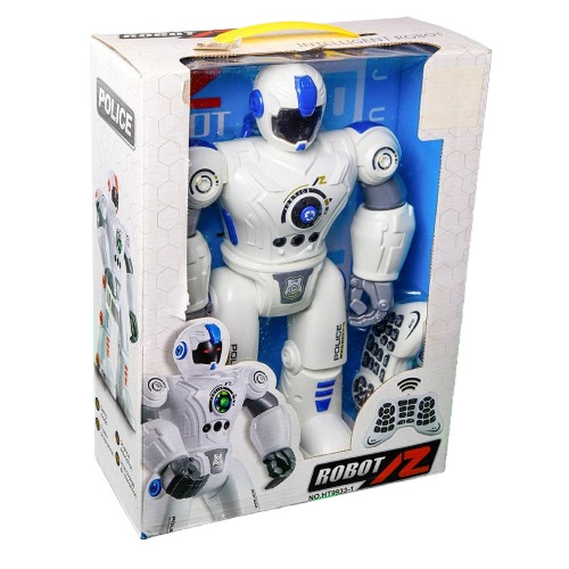 Intelligent Programmable Police Robot with Remote Control - HT9933-1 - Image 1