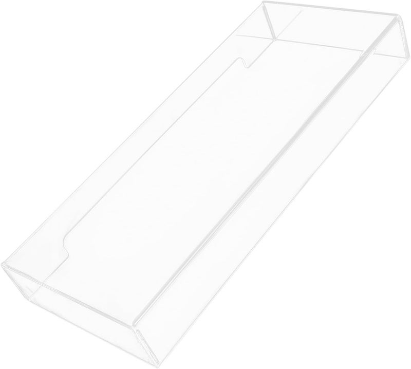 GALPADA Clear Acrylic Keyboard Cover Protective Case for Home Office Dustproof Transparent Keyboard Shield Prevents Pet Damage and Liquid Spills - Image 1