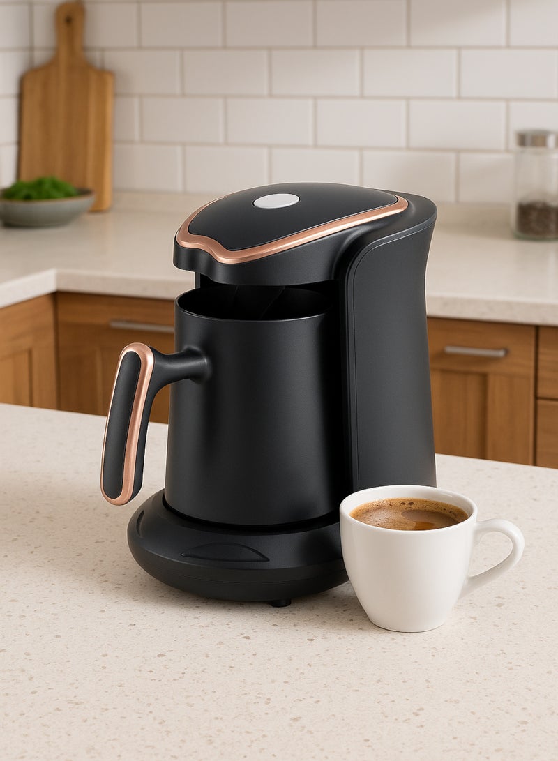 Home Master Turkish Coffee Maker Model HM-608 Black 300ml 600W - Image 5