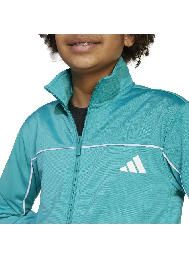 Adidas J Cp Tr Ts Green Training Suits For Junior 7-8Y - Image 4