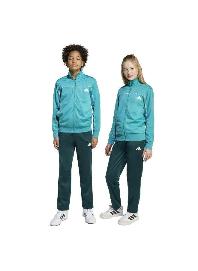 Adidas J Cp Tr Ts Green Training Suits For Junior 7-8Y