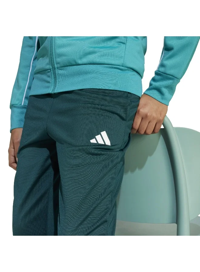 Adidas J Cp Tr Ts Green Training Suits For Junior 7-8Y