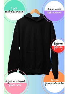 Fuddy Moda Fuddy Fashion Loving The New Era Ttpd Album Printed Hooded Sweatshirt, Oversize Taylor Swift Printed Hoodie  - Image 2
