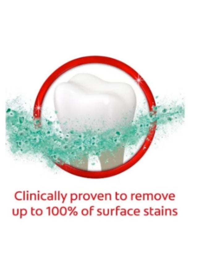 Colgate - 2 Piece Set Optic White Clay and Minerals Remove Stains and Restore Natural Whiteness Mint 2X75 ml - Image 1