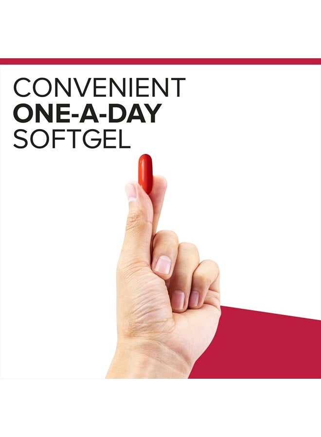 Qunol 2 Pack Mega Ubiquinol Coq10 100 Mg Softgels Active Form Of Coenzyme Q10 For Heart Health 8 Month Supply 240 Count - Image 5