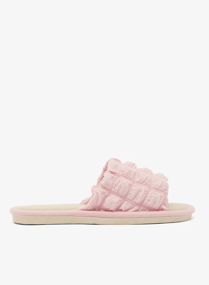 Ginger Quilted Bedroom Slippers