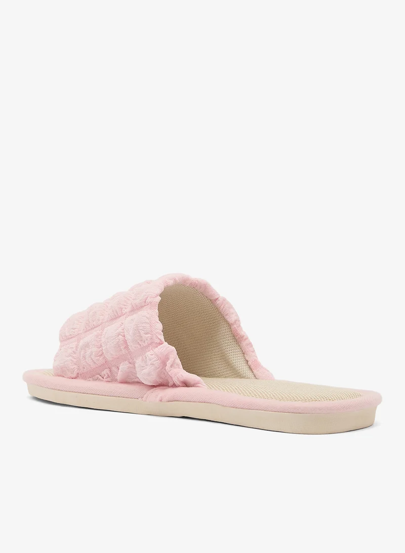 Ginger Quilted Bedroom Slippers