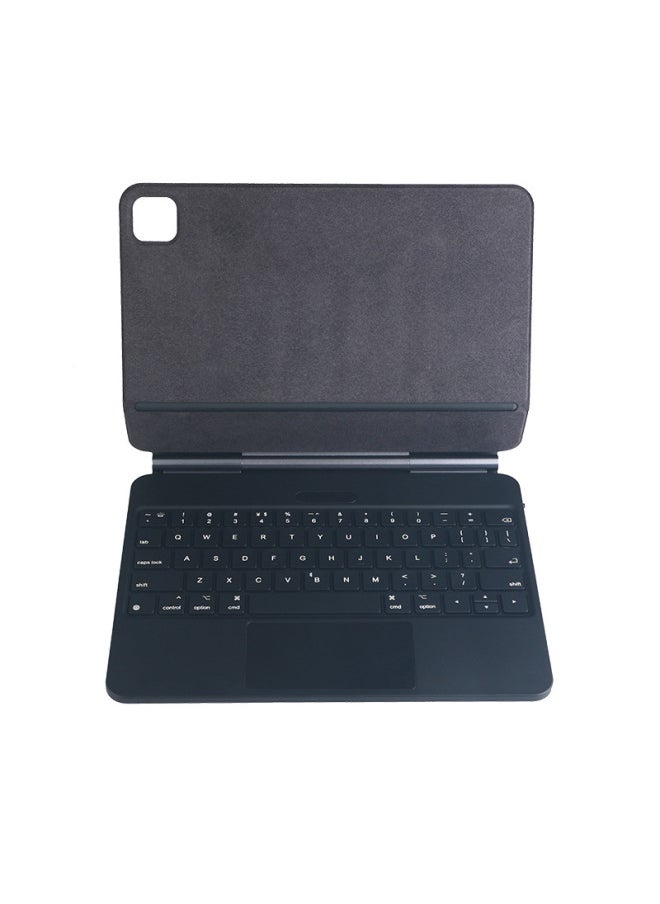 Generic - Second Generation Bluetooth Touch IPad Magic Control Keyboard For IPad Pro /11/ipad 10 Generation-Color:iPadPro 11-inch 1-3 Generation And 10.9-inch IpadAir 4-5 Generation Five-point Magic Control Keyboard-White - Image 1