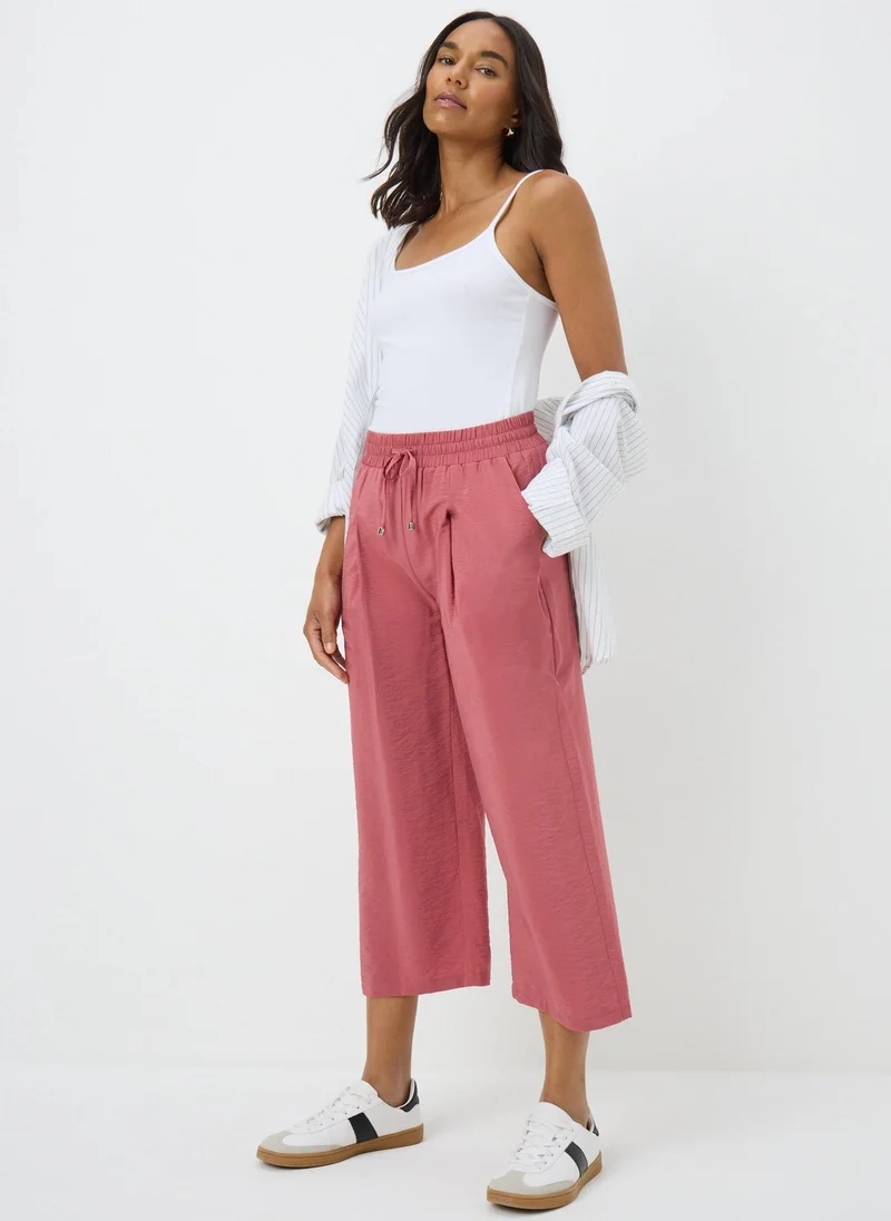 ماتلان Pink Airflow Cropped Trousers