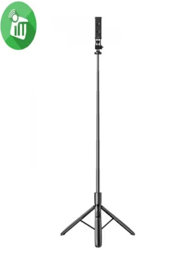 Yesido Yesido SF13 Wireless Selfie Stick with Tripod (1580mm) Black - Image 1