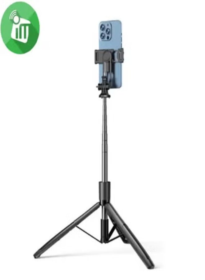 Yesido Yesido SF13 Wireless Selfie Stick with Tripod (1580mm) Black - Image 4