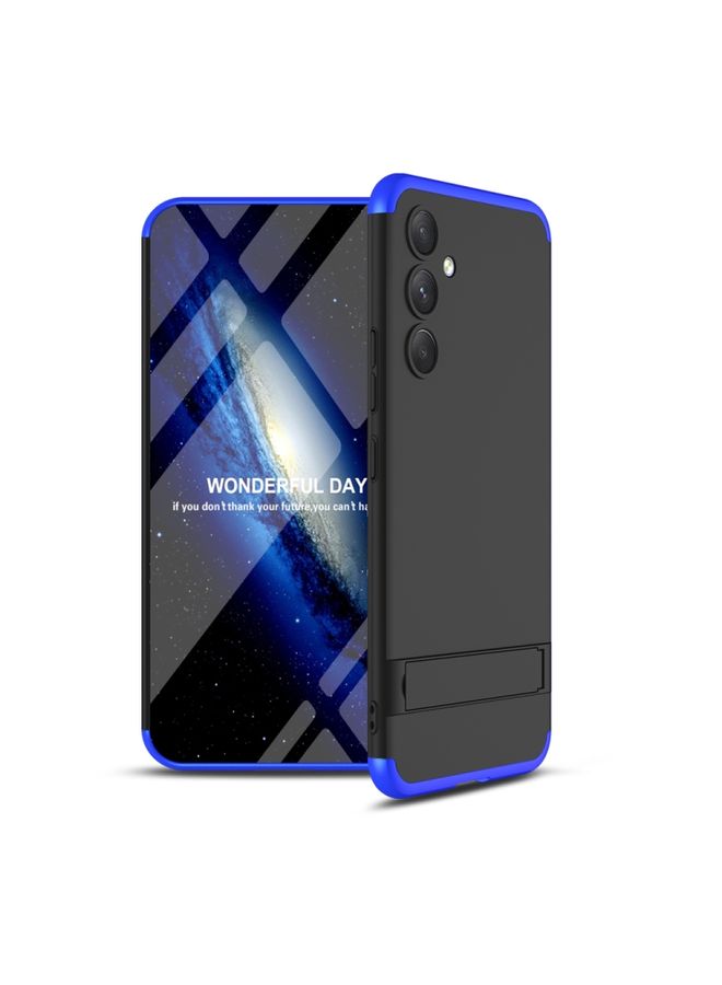 Case Cover For Samsung Galaxy A54 5G GKK Three Stage Splicing Full Coverage PC Phone Case Black Blue 
