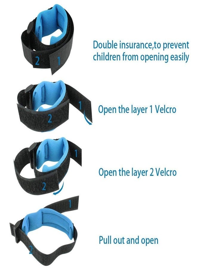 Envop Child Safety Anti Lost Wrist Link Harness Strap Rope Leash, Walking Hand Belt - Image 2