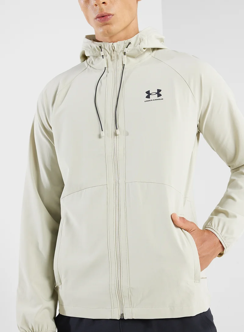 UNDER ARMOUR Stretch Woven Windbreaker Jacket