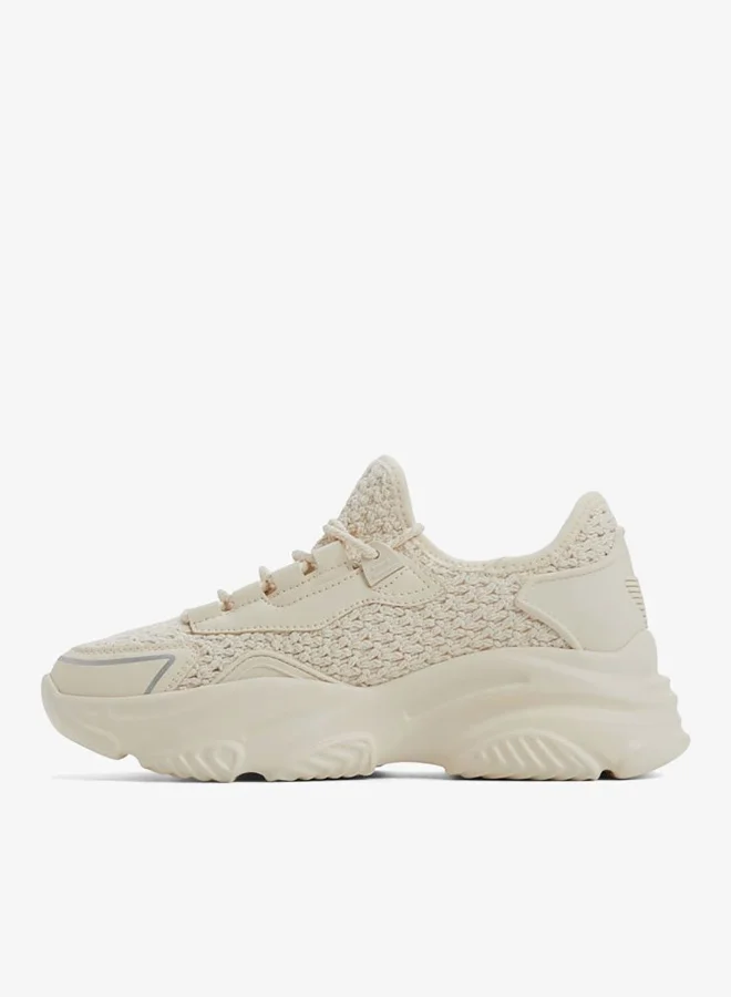 Call it Spring  ELYZA Chunky Crochet Sneakers for Women | Best Price UAE
