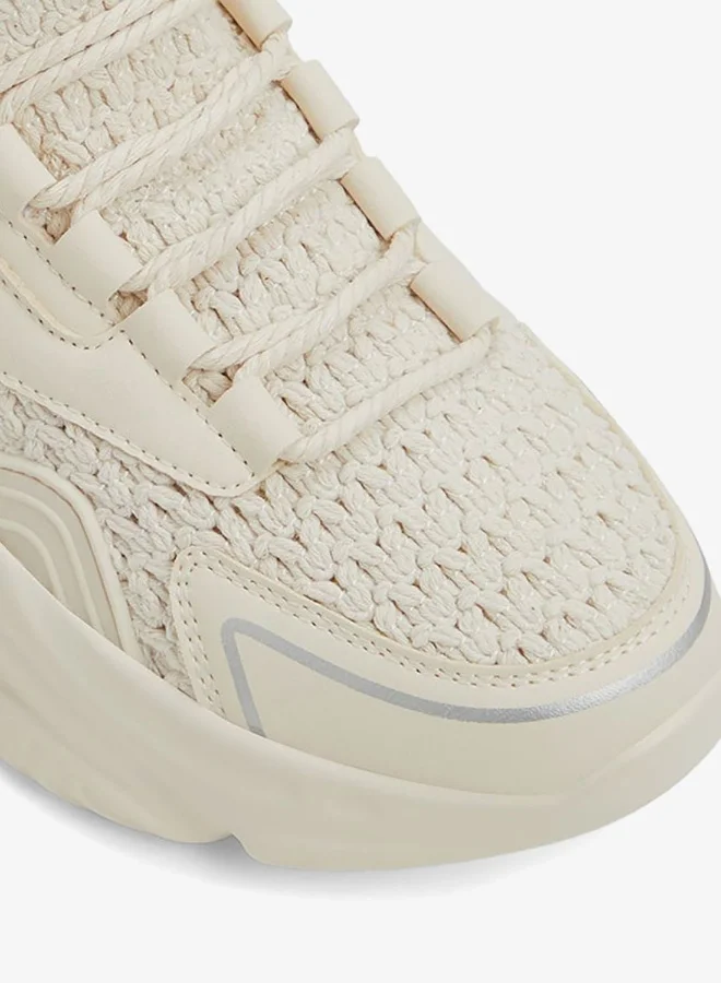 Call it Spring  ELYZA Chunky Crochet Sneakers for Women | Best Price UAE