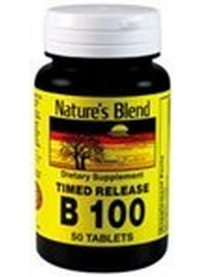 Nature's Blend B-100 Complex, Timed Release 50 Tablets