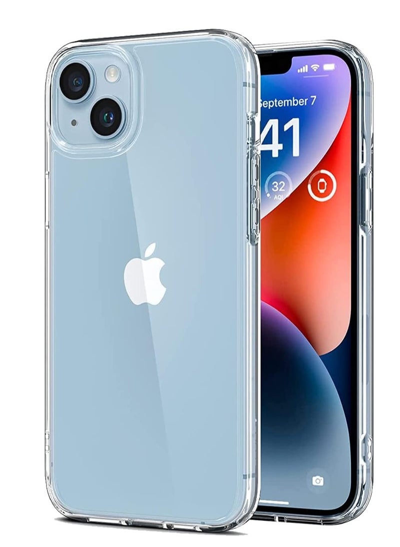 ELTRAZONE ELTRAZONE Slim Clear TPU Case for iPhone 15 – Shockproof, Yellowing-Resistant, and Anti-Fingerprint Protection - Image 2