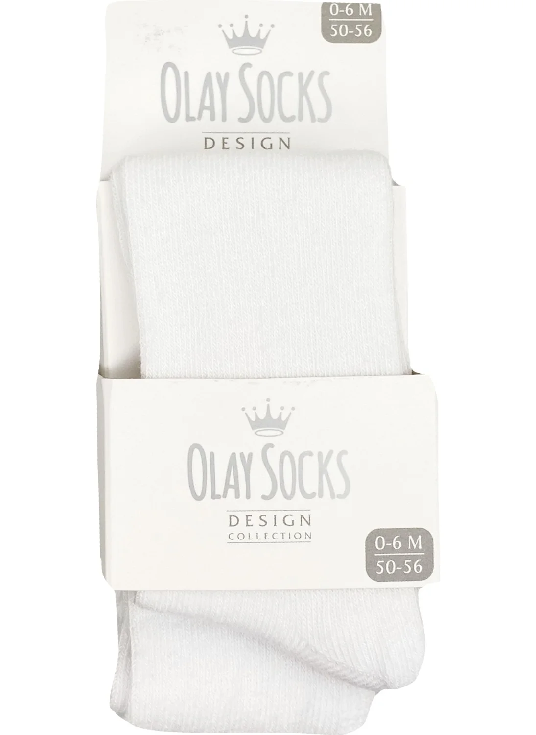 Olay Socks Baby Tights White