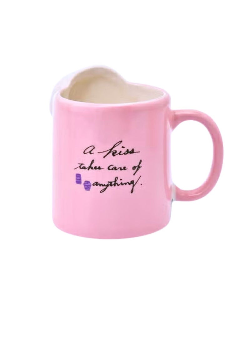 ديزني كوب سيراميك مزدوج من فلين ورابونزل مثالي بتصميمات تكميلية أكواب للقهوة والشاي والشوكولاتة الساخنة 350 مل - Image 3