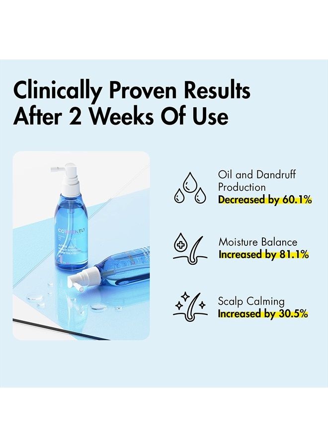 CONTENTLY AFTER ALL! Scalp Soothing Care Treatment | Daily Scalp Cooling Tonic with Probiotics & Ginger Extract For Itchy & Flaky Scalps | 4.06 fl.oz. - Image 5