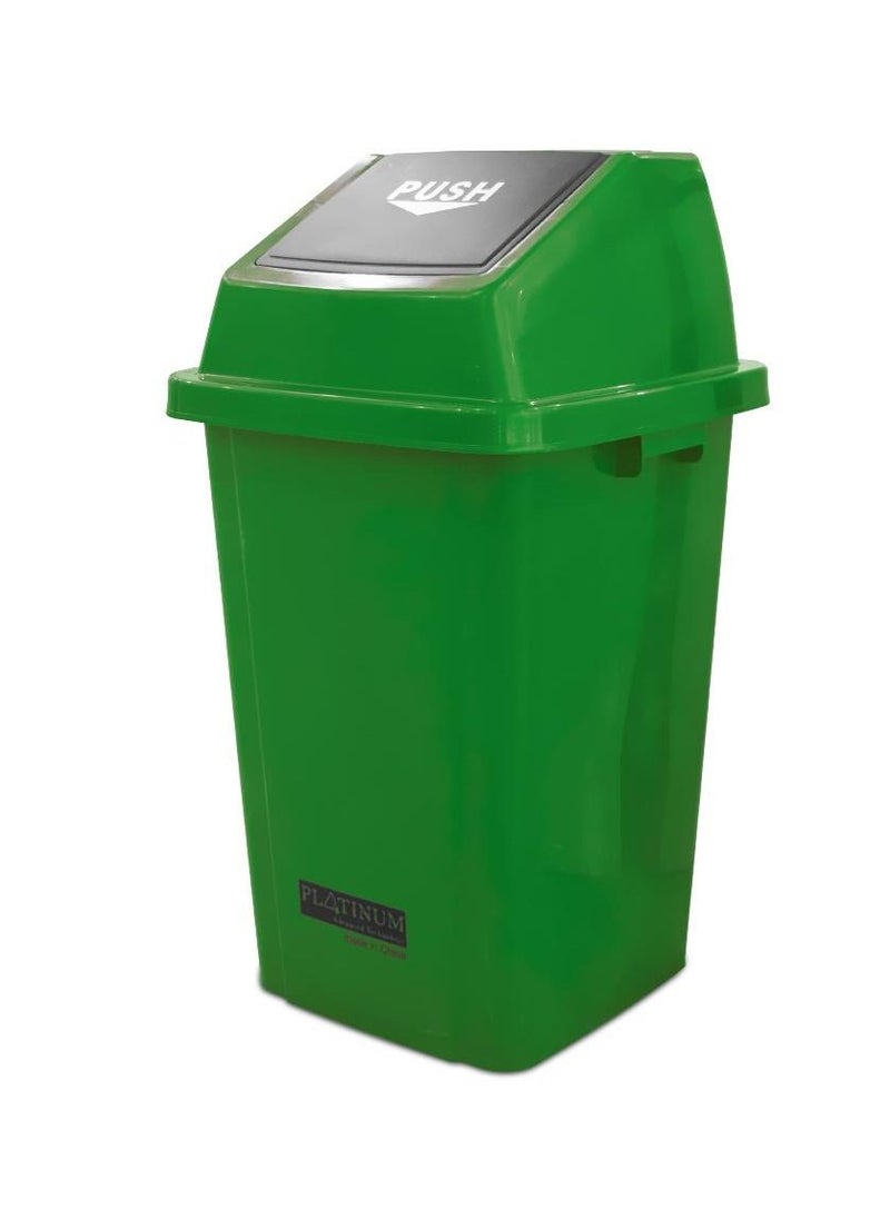 AKC Quadrate Garbage Bin 100 Liters Green 